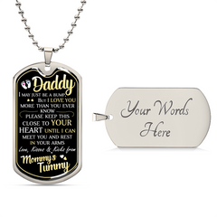 Dad To Be - Dog Tag Necklace2