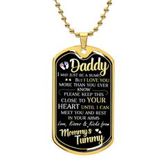 Dad To Be - Dog Tag Necklace4