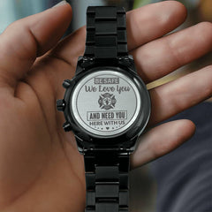 Charcoal Black – Men's Watch - Next Wave Supply