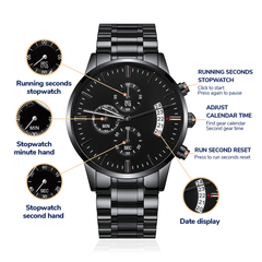 Iron Sharpens Iron (Proverbs 2717) – Men's Watch - Next Wave Supply