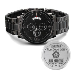 Charcoal Black – Men's Watch - Next Wave Supply