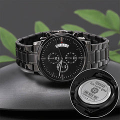 Charcoal Black – Men's Watch - Next Wave Supply