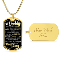 Dad To Be - Dog Tag Necklace6