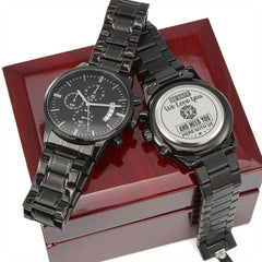 Charcoal Black – Men's Watch - Next Wave Supply