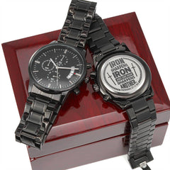 Iron Sharpens Iron (Proverbs 2717) – Men's Watch - Next Wave Supply