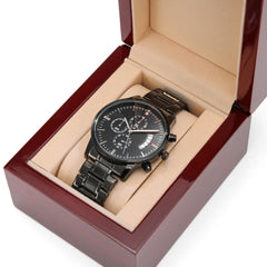 Charcoal Black – Men's Watch - Next Wave Supply