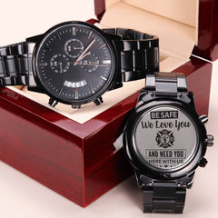 Charcoal Black – Men's Watch - Next Wave Supply