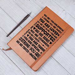 Encouragement – Leather Journal - Next Wave Supply