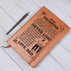 To My Daughter Promise – Leather Journal - Next Wave Supply