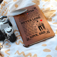 To My Daughter Promise – Leather Journal - Next Wave Supply