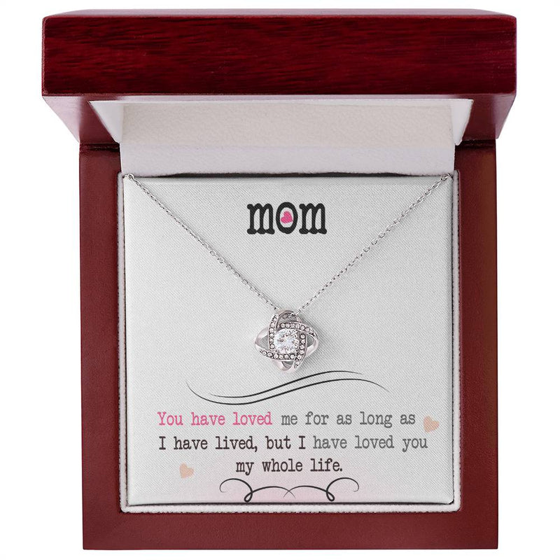 My Whole Life - Love Knot Necklace