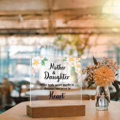 To My Daughter Distance – Acrylic Square - Next Wave Supply
